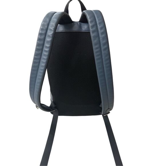 Coach F54135 Charles Sports Calf Leather Backpack Navy Blue Rucksack Bag - Picture 2 of 14